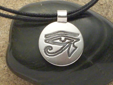 Horus-AugeSilber Amulett